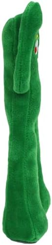 Multipet Gumby Plush Filled Dog Toy, Green, 9 inch (Pack of 1) - Image 3