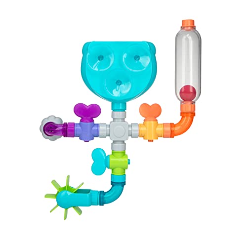 Nuby Wacky Waterworks Pipes Bath Toy with Interactive Features for Cognitive Development - Image 8