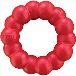 KONG - Ring - Durable Rubber Dog Chew Toy - for Small/Medium Dogs