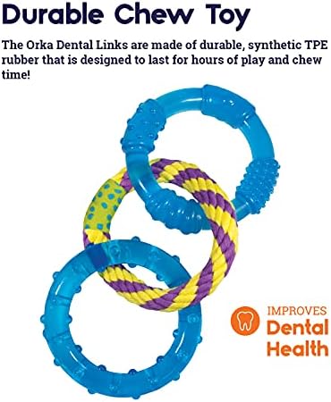Petstages Orka Dental Links Dog Chew Toy - Image 4