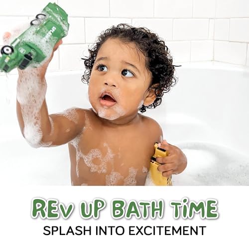 Mold Free Baby Toys for Babies and Toddlers, Car No Hole Bath Toys, Non Squirting Bath Toys no Mold for Tub, Beach, Pool, BPA-Free, Safe, Fun Infant Baby Bath Toys No Holes 0 1 3 6 12 18 Month - Image 4