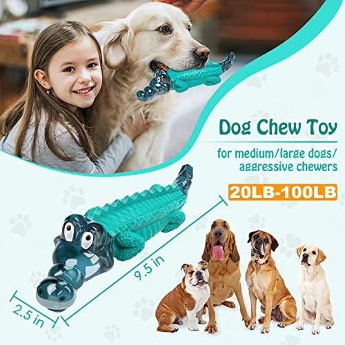 Jeefome Dog Toys for Super Aggresive Chewers/Tough Dog Toys/Heavy Duty/Indestructible Toys for Large/Medium Dogs to Keep Them Busy - Image 2