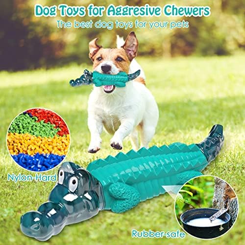 Jeefome Dog Toys for Super Aggresive Chewers/Tough Dog Toys/Heavy Duty/Indestructible Toys for Large/Medium Dogs to Keep Them Busy - Image 3