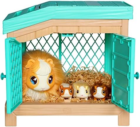 Little Live Pets - Mama Surprise | Soft, Interactive Guinea Pig and her Hutch, and her 3 Babies. 20+ Sounds & Reactions. for Kids Ages 4+, Multicolor, 7.8 x 11.93 x 11.38 inches - Image 16