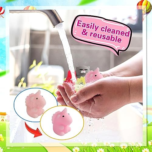 80Pcs Party Favors for Kids 4-8, Kawaii Squishies Mochi Squishy Toy Bulk Fidget Sensory Toys Birthday Gifts for Boys Girls Goodie Bag Christmas Stocking Stuffers Treasure Box Classroom Prizes - Image 8