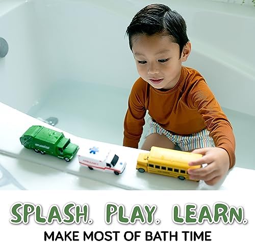 Mold Free Baby Toys for Babies and Toddlers, Car No Hole Bath Toys, Non Squirting Bath Toys no Mold for Tub, Beach, Pool, BPA-Free, Safe, Fun Infant Baby Bath Toys No Holes 0 1 3 6 12 18 Month - Image 3