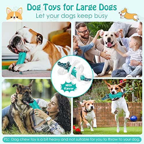 Jeefome Dog Toys for Super Aggresive Chewers/Tough Dog Toys/Heavy Duty/Indestructible Toys for Large/Medium Dogs to Keep Them Busy - Image 5